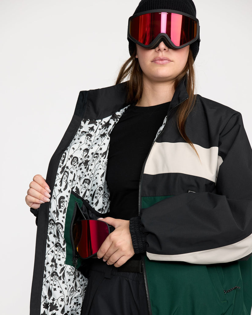 Dlm Jacket - Black Green
