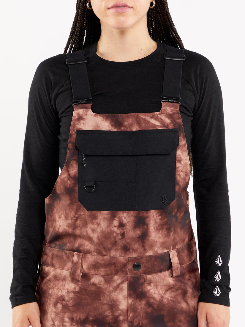 Creston 3Dstretch Bib Overall - PINK SALT WASH
