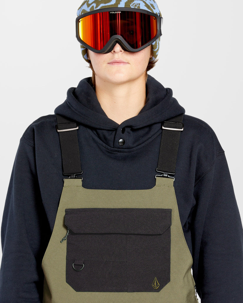 Creston 3D Stretch Bib Overall - Ivy