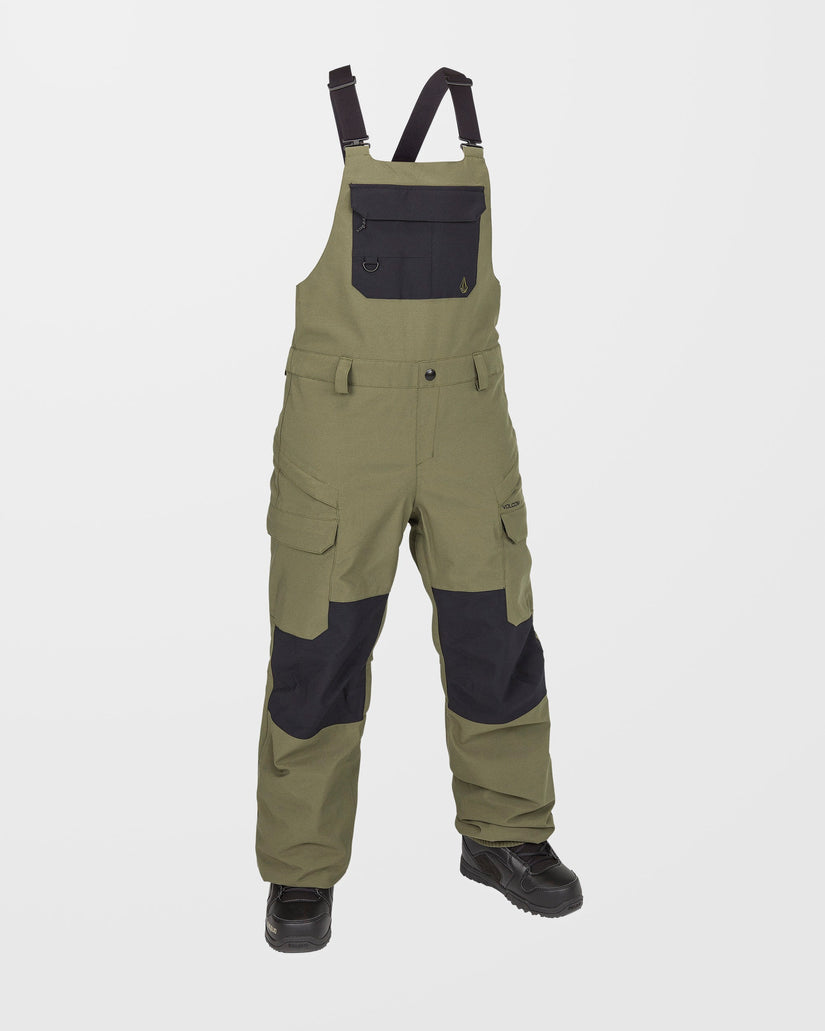 Creston 3D Stretch Bib Overall - Ivy
