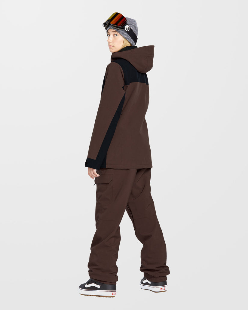 Creston 3D Stretch Bib Overall - Mahogany