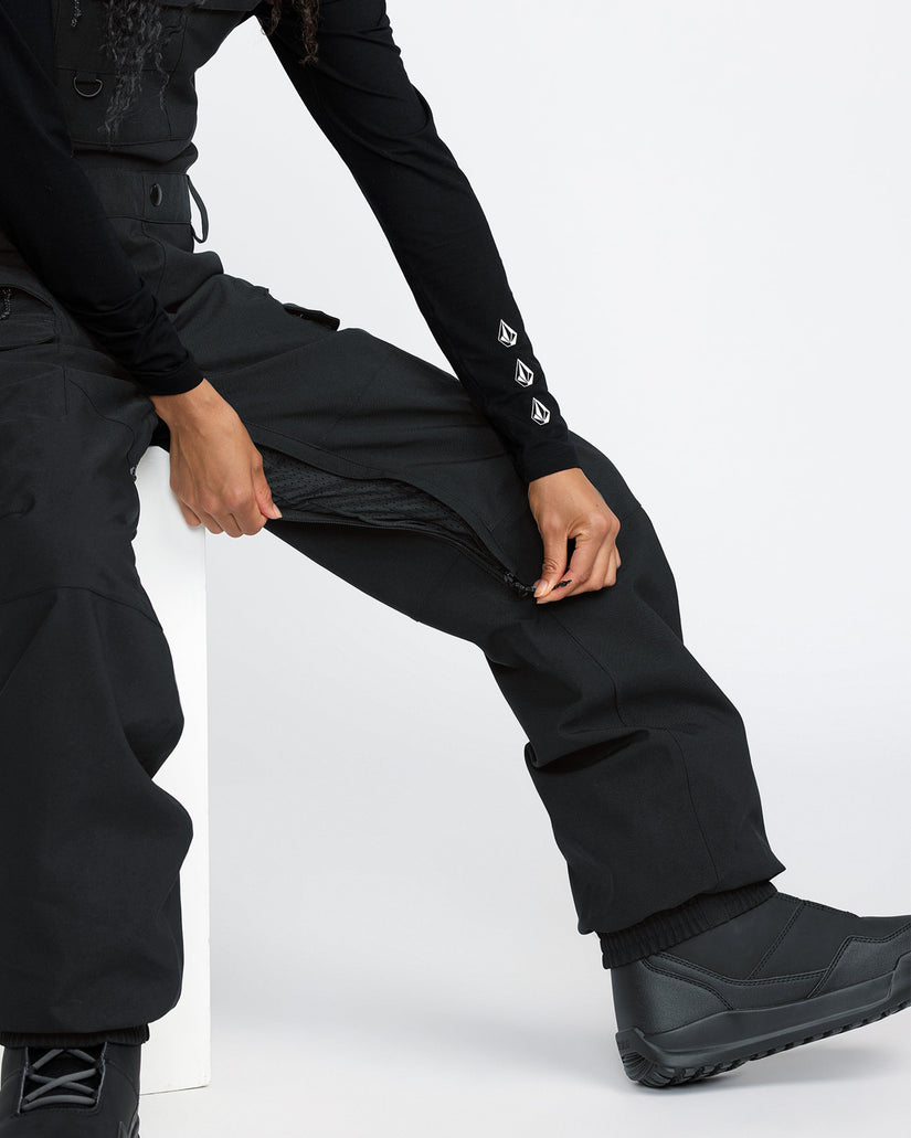 Creston 3D Stretch Latzhose - Black