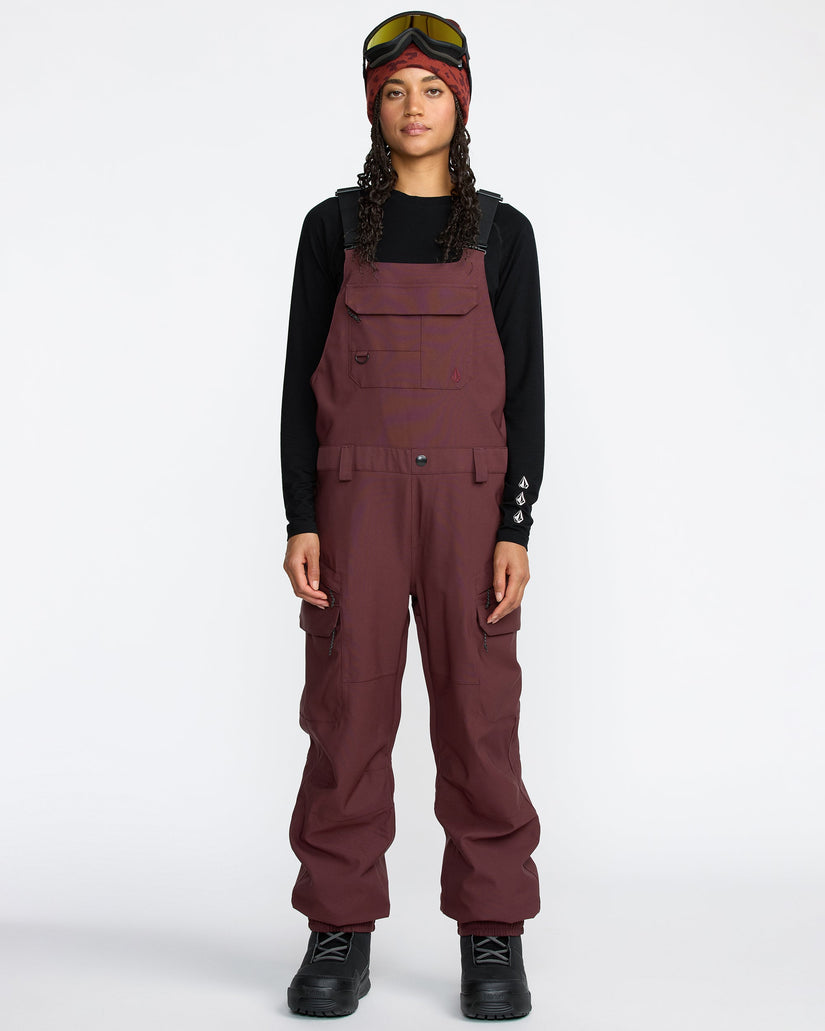 Salopette de Snow Creston 3D Stretch - Oxblood
