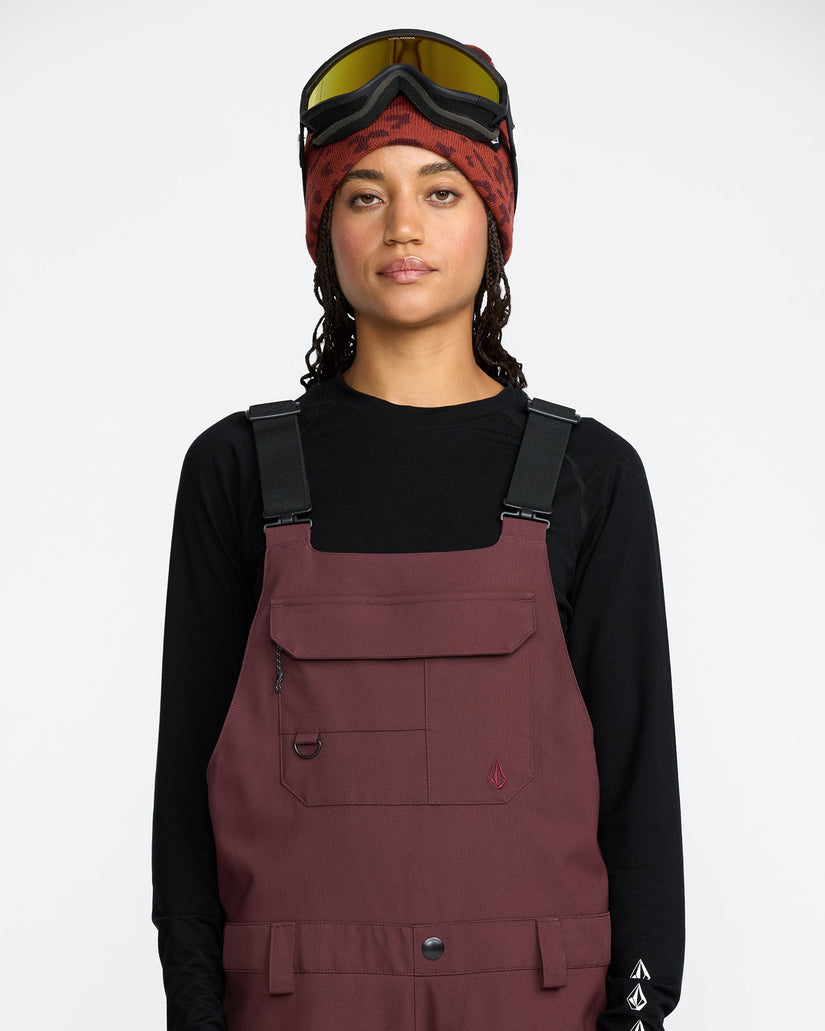 Salopette de Snow Creston 3D Stretch - Oxblood