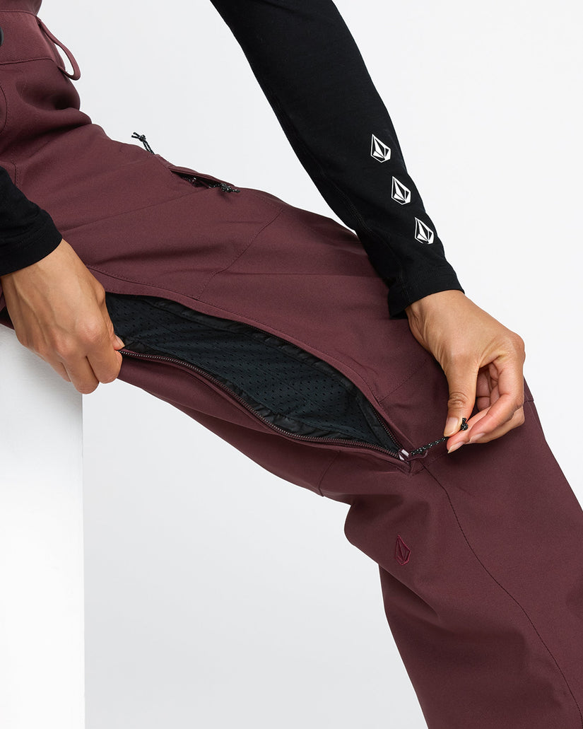 Salopette de Snow Creston 3D Stretch - Oxblood