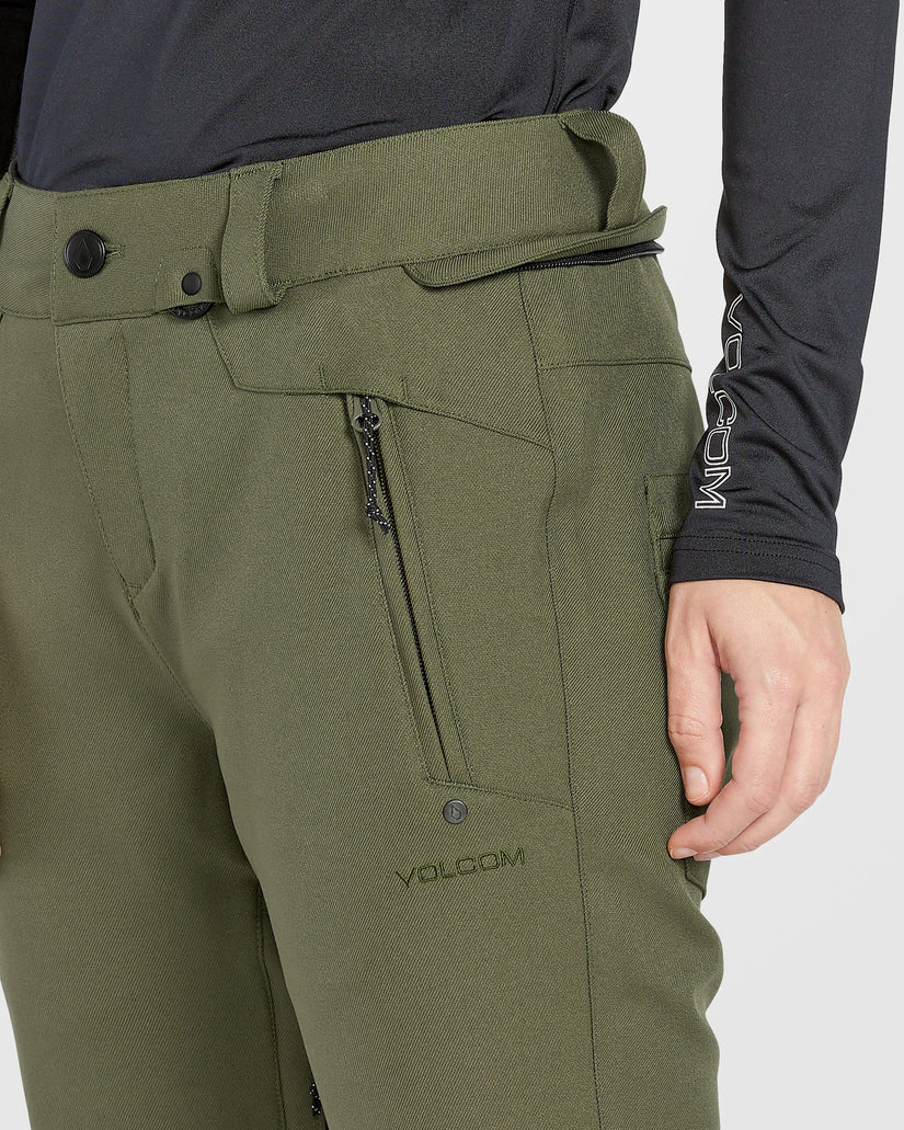 Genus Stretch Trousers - Ivy