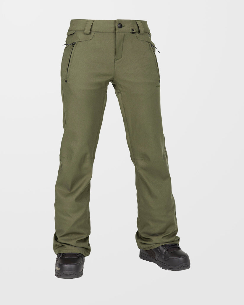 Genus Stretch Trousers - Ivy