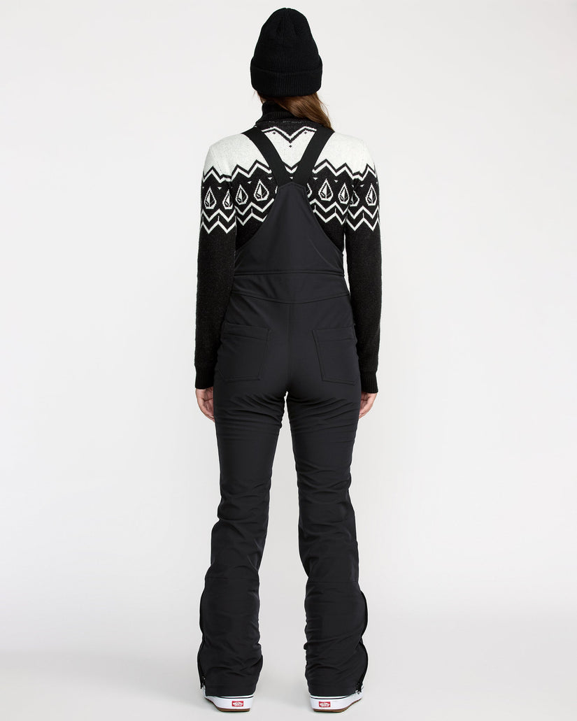 Battle Stretch Bib Overall - Black
