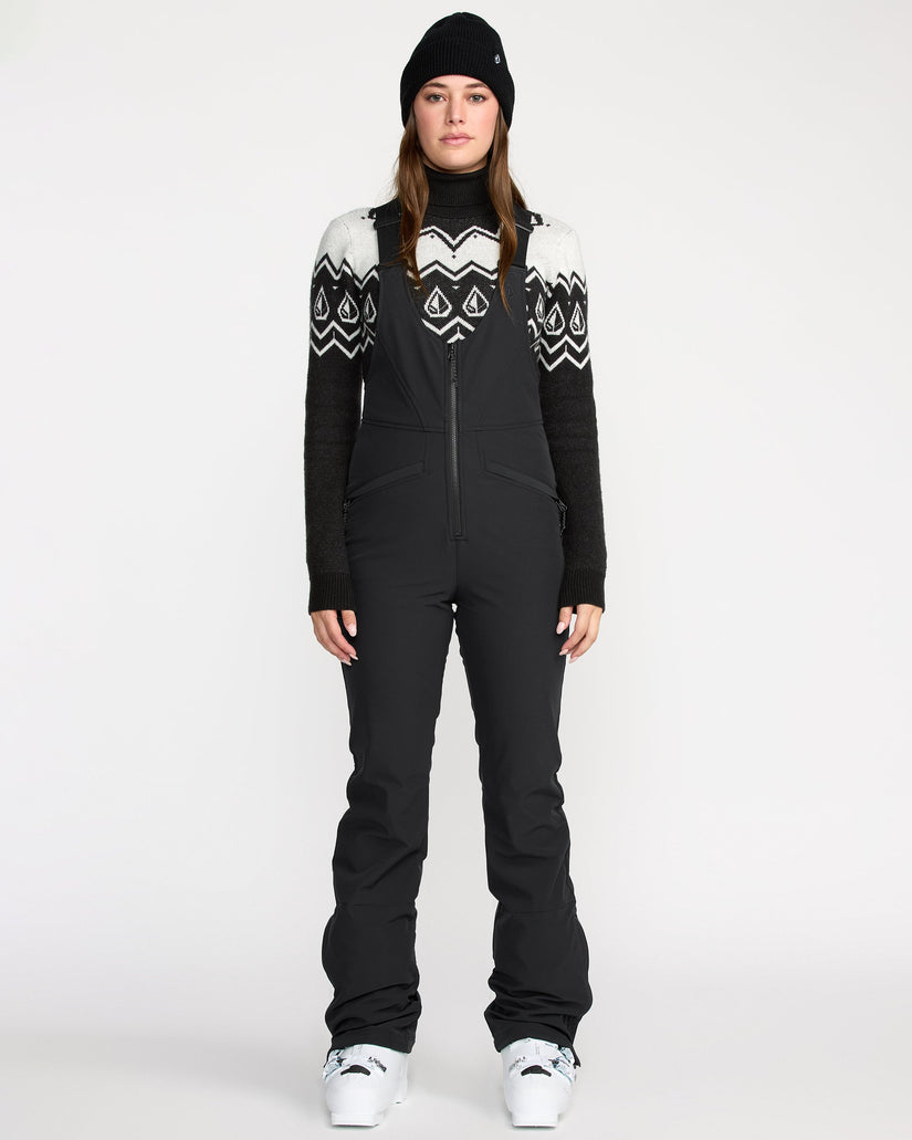 Battle Stretch Bib Overall - Black