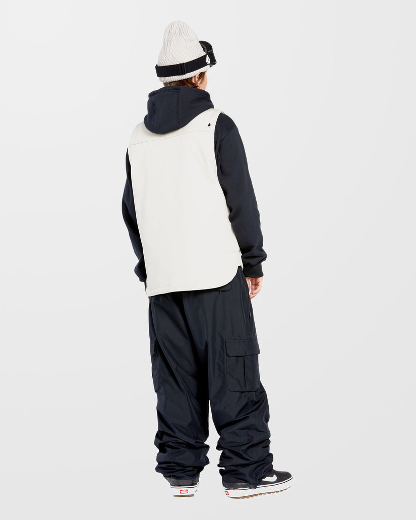 Stone Castine Puff Vest - Stone