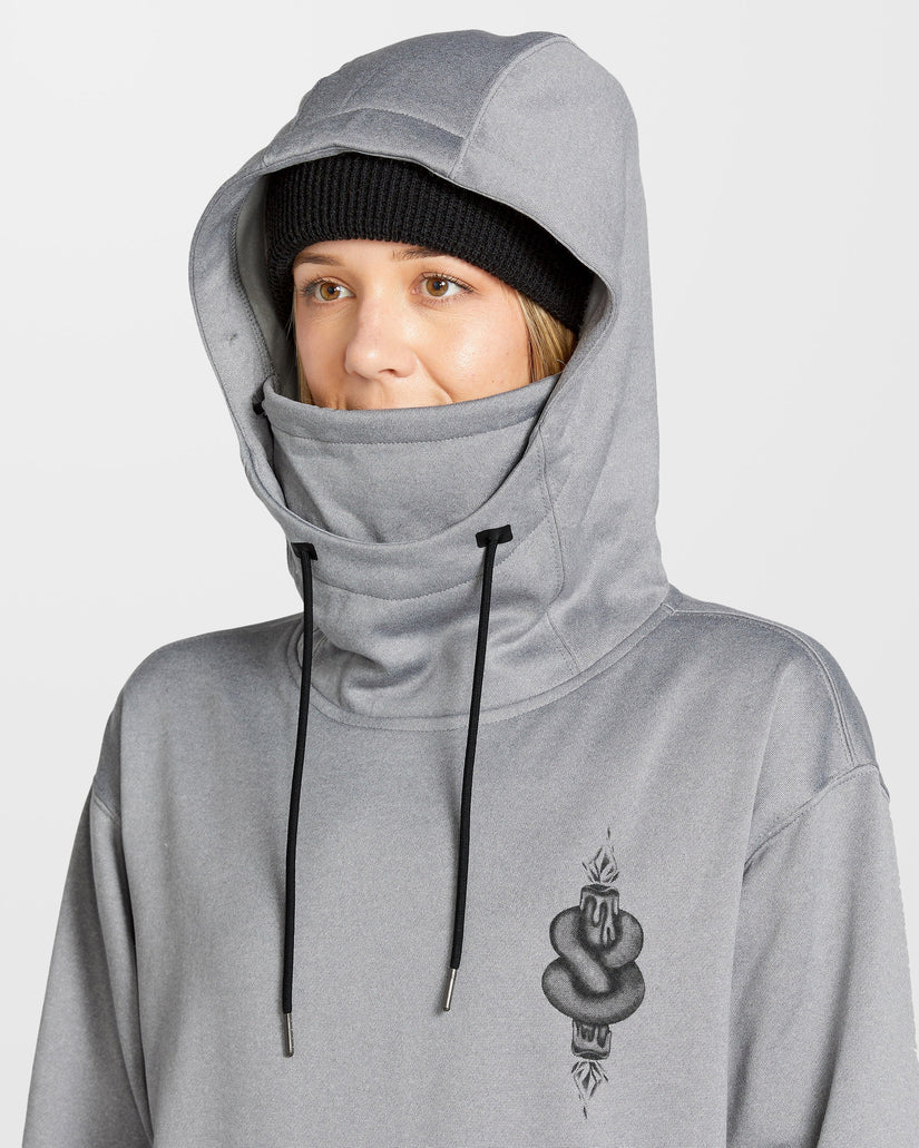 Riding Hydro Hoodie - Heather Grey