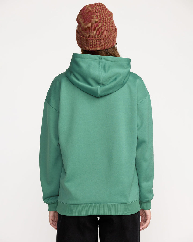 Sweat à capuche Essential Hydro - Spruce Green
