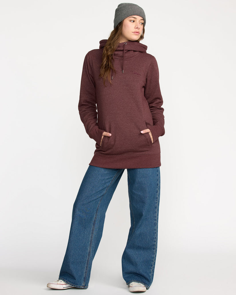 Tower Fleece Hoodie - Oxblood