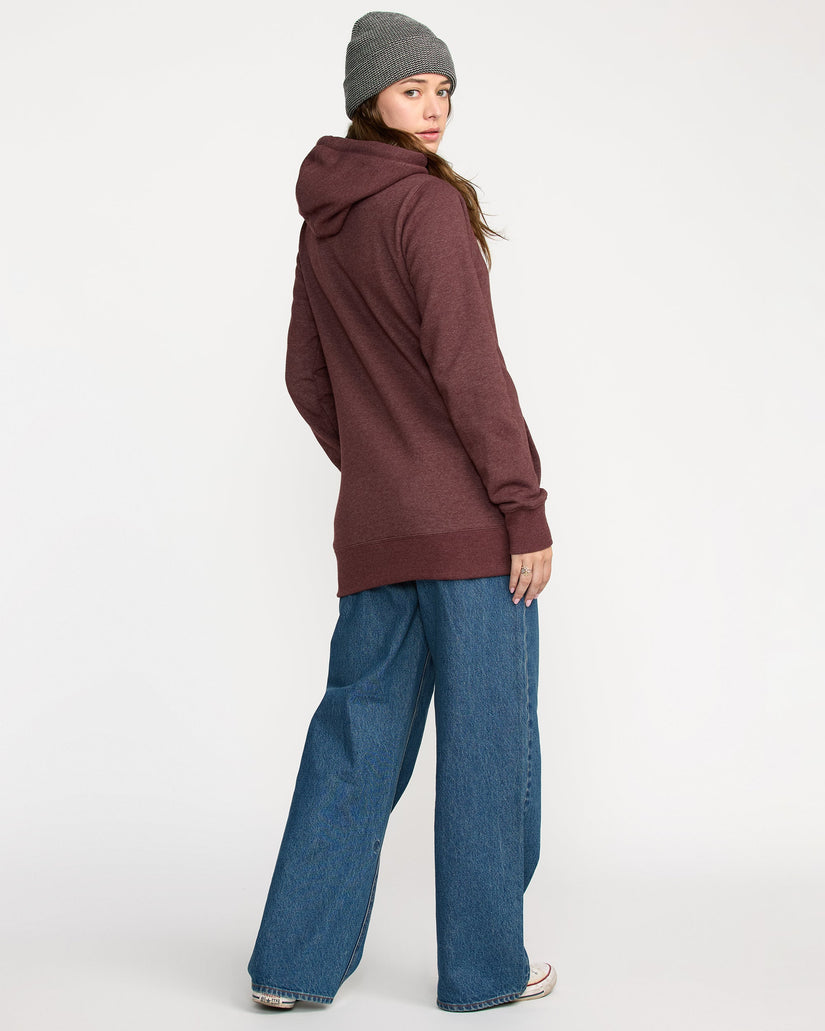 Tower Fleece Hoodie - Oxblood