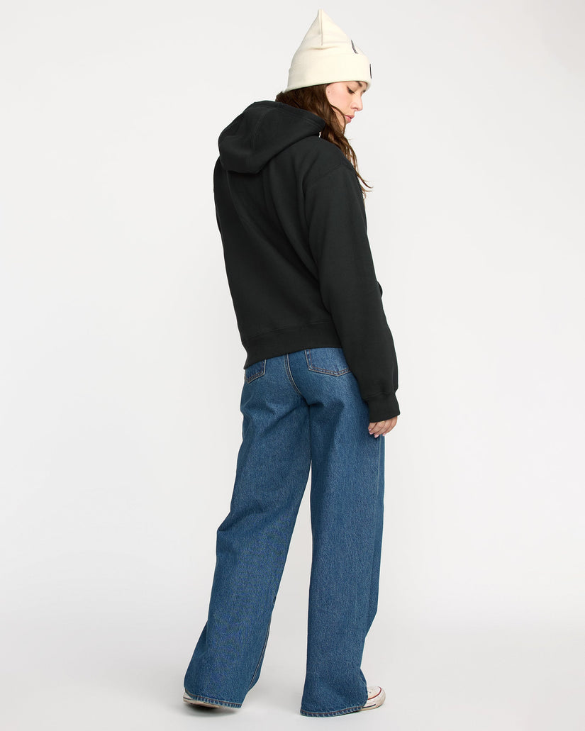 Costus Fleece Hoodie - Black