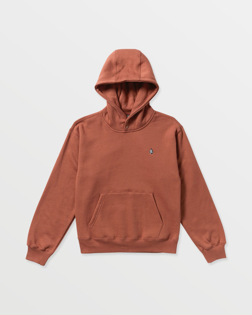 Costus Fleece Hoodie - Henna