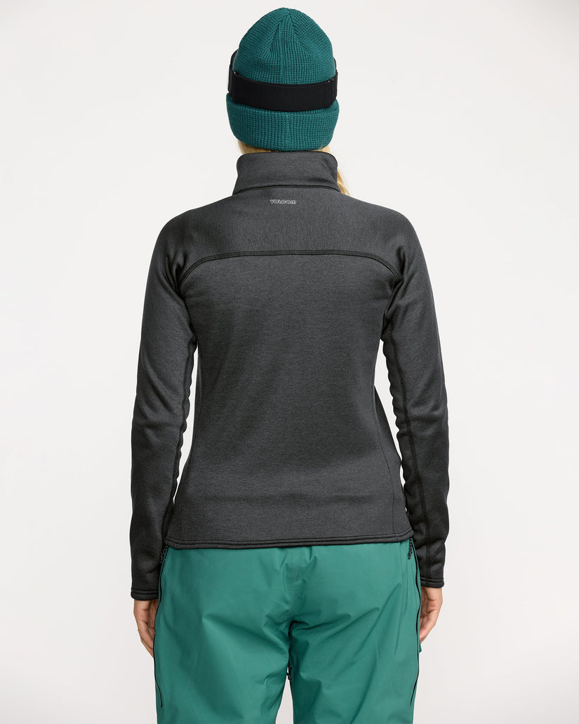 Sweat zippé Frostbyte Fleece - Black
