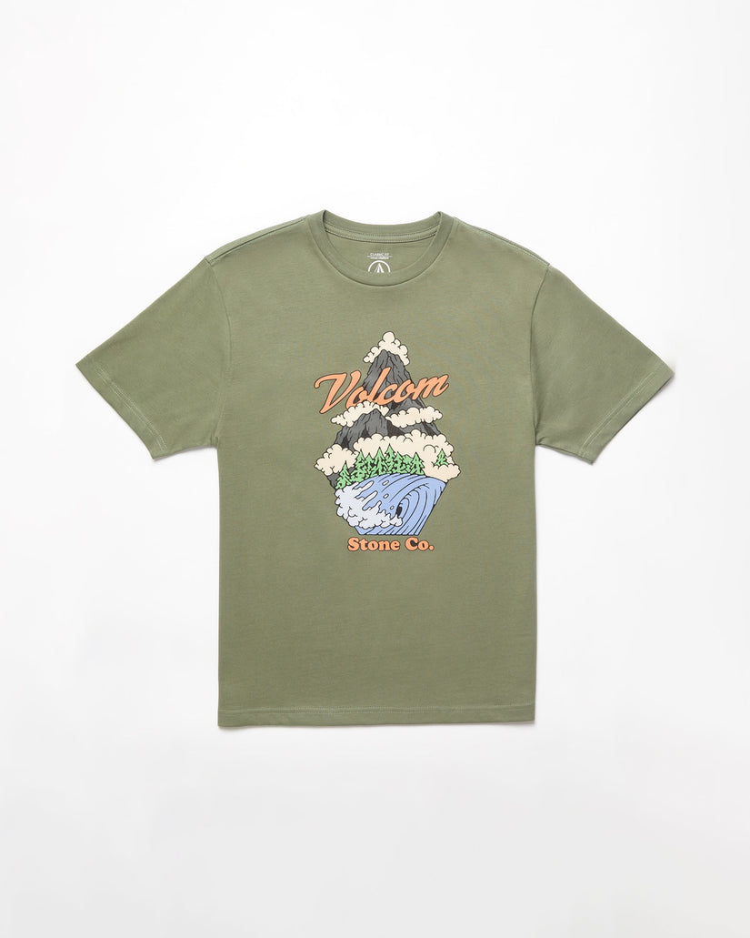 Pnw T-shirt - LIGHT OLIVE - (KIDS)