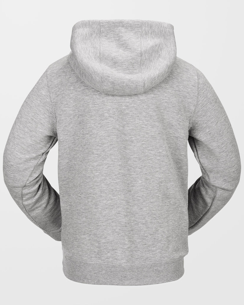 Youth Essential Hoodie - Heather Grey - (KIDS)