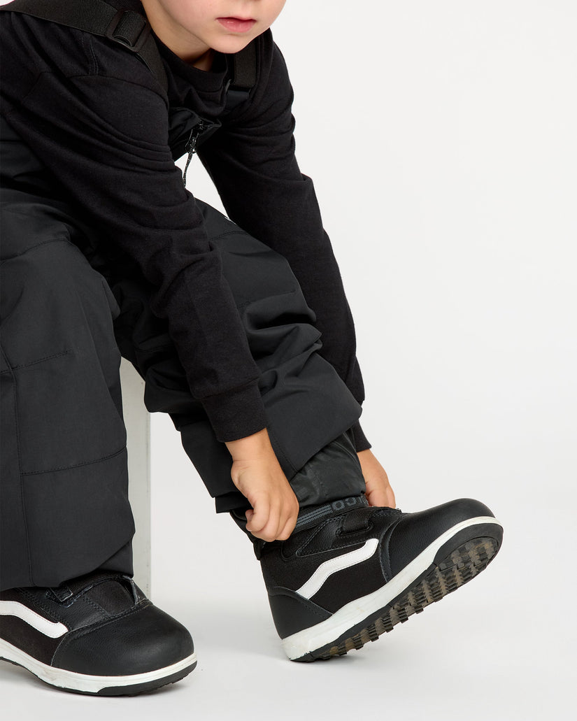 Little Flurry Insulated Bib Overall - Black