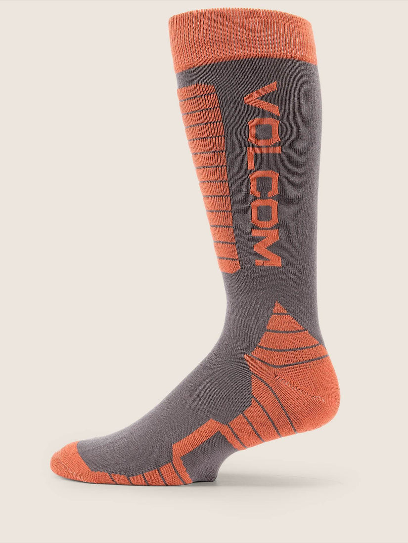 Kootney Sock - Burnt Orange