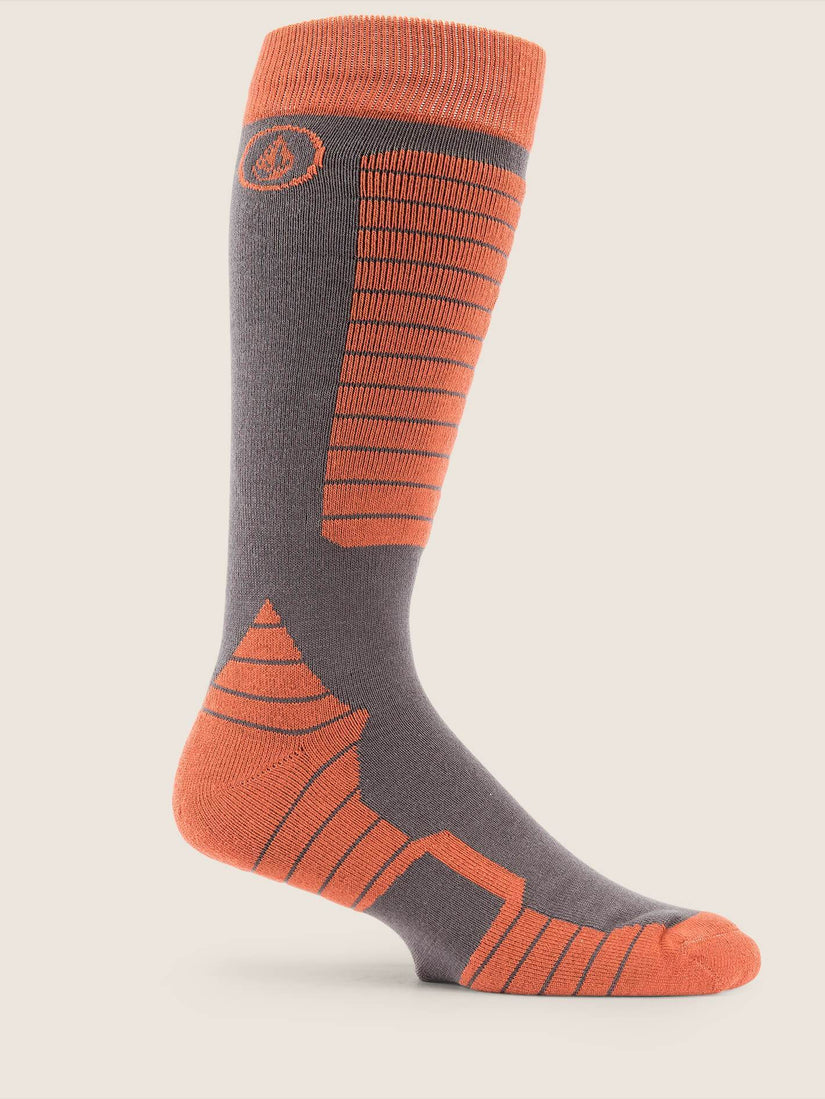 Kootney Sock - Burnt Orange