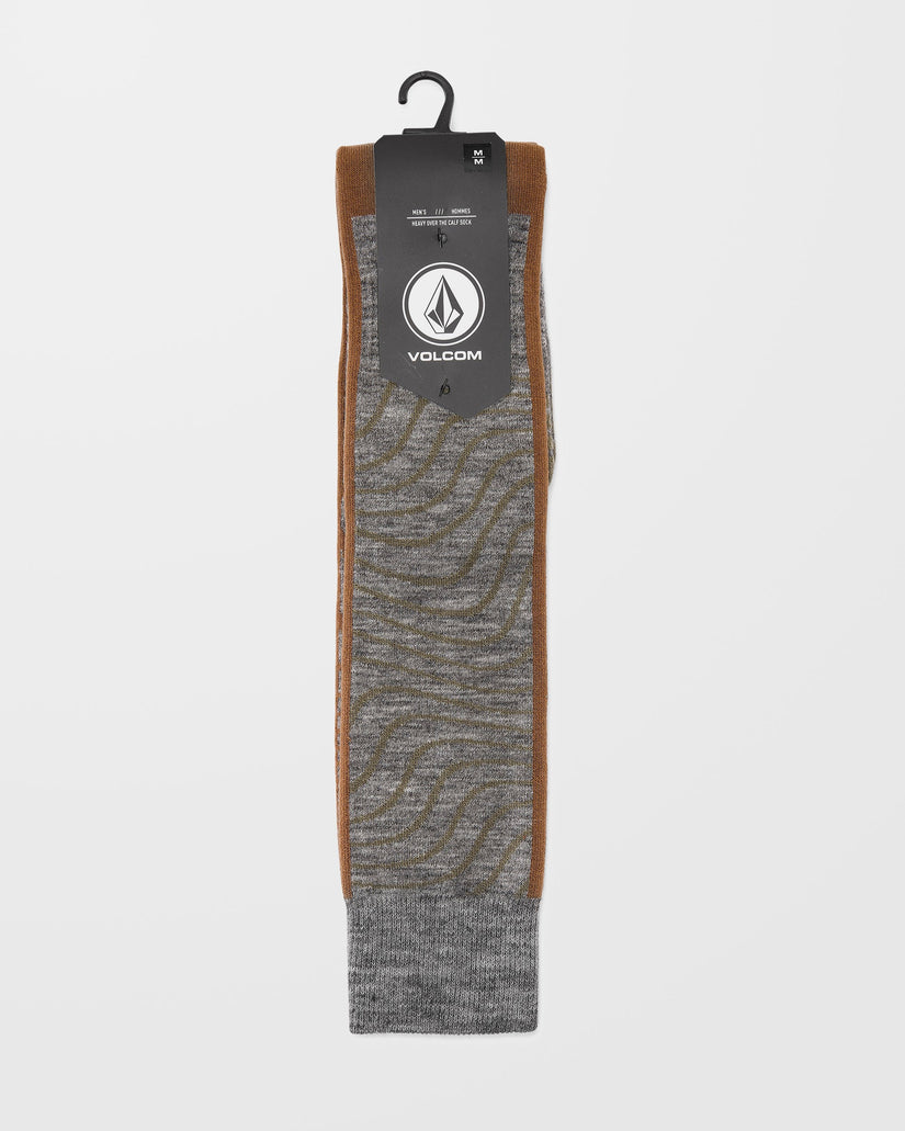 Heavy Over-The-Calf Socks - Heather Grey