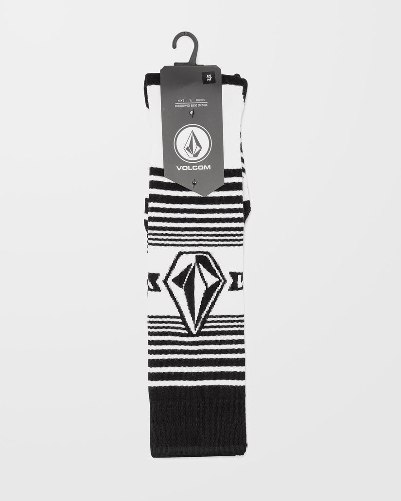 Horizon Wool Blend Otc Socks - White