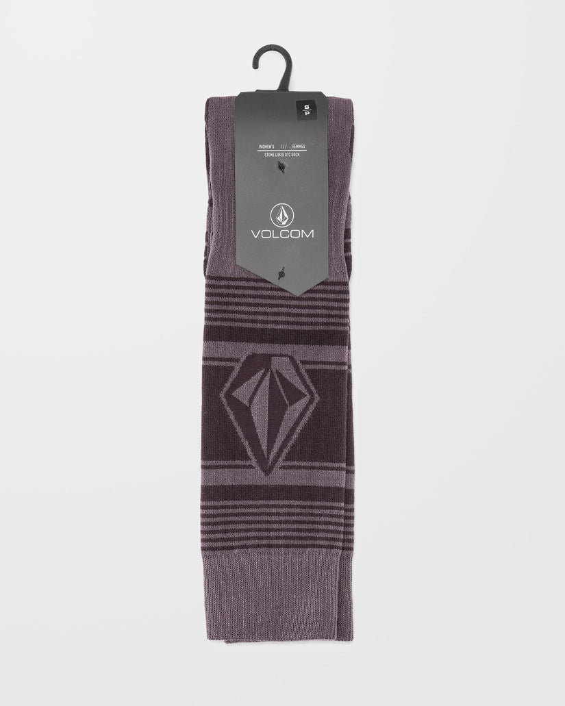 Stone Lines Otc Socks - Dusty Lavender