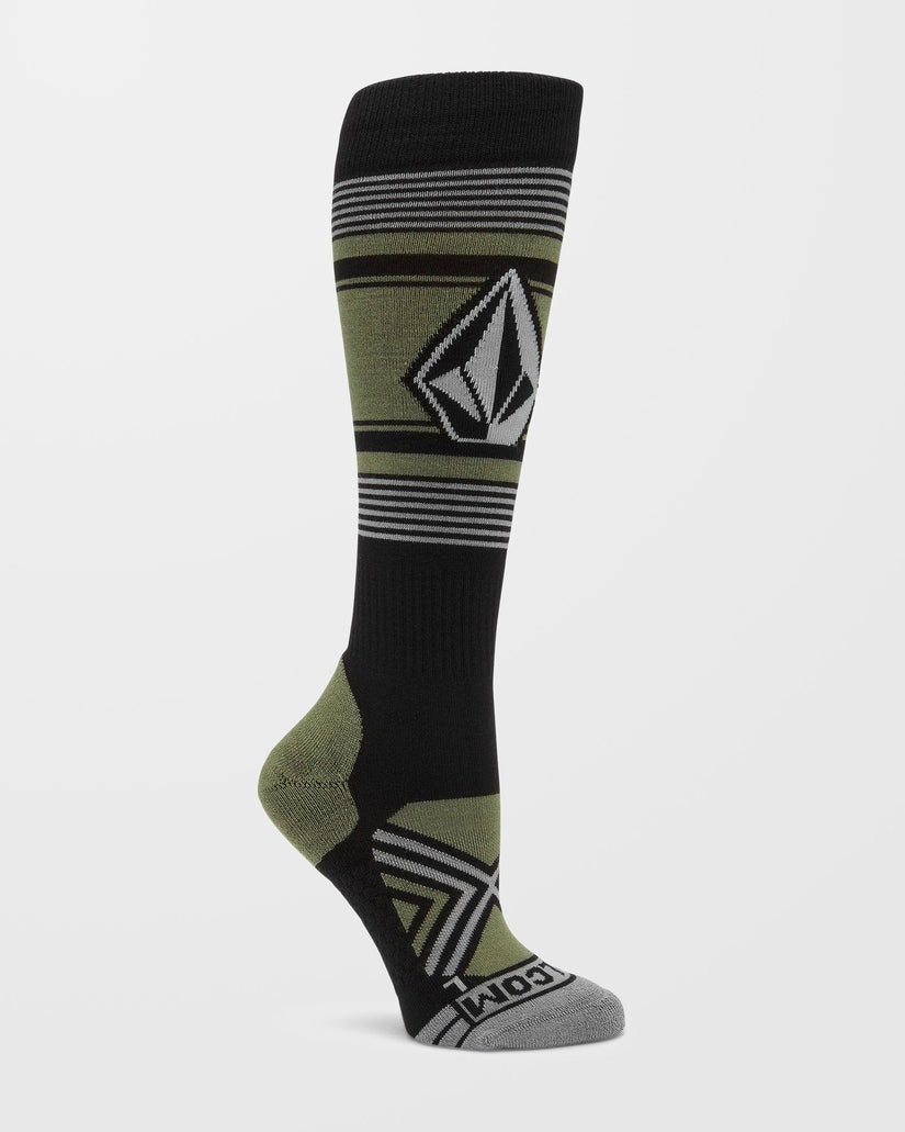 Stone Lines Otc Socks - Lichen Green