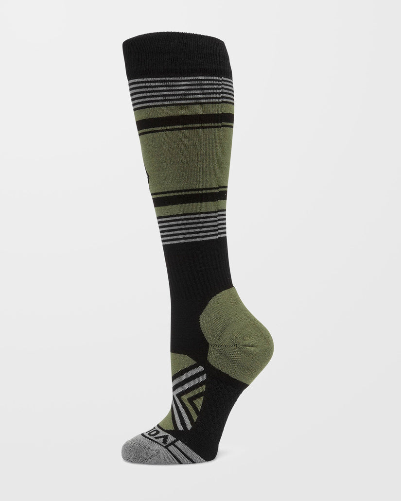 Stone Lines Otc Socks - Lichen Green