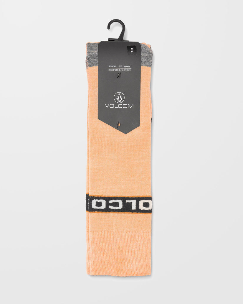 Friggid Wool Blend Otc Socks - Coral Haze