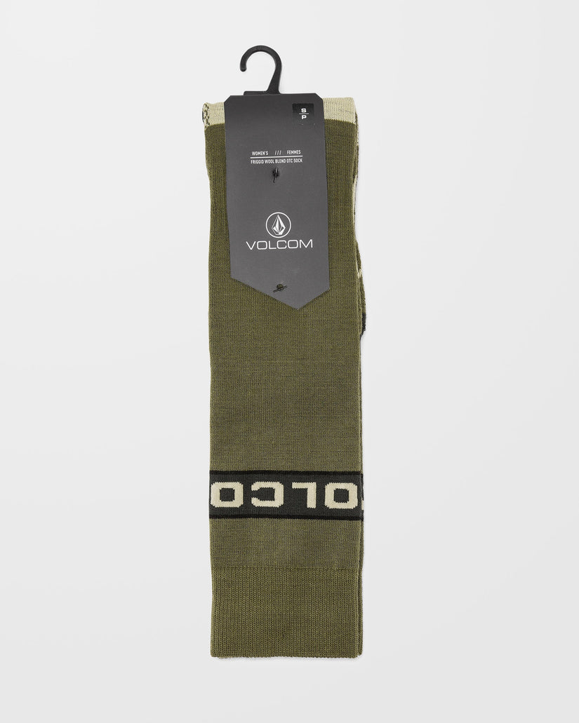 Friggid Wool Blend Otc Socks - Ivy
