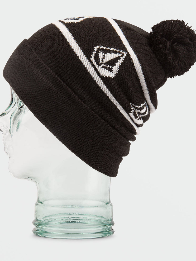 POWDER BEANIE (L5852301_BLK) [B]