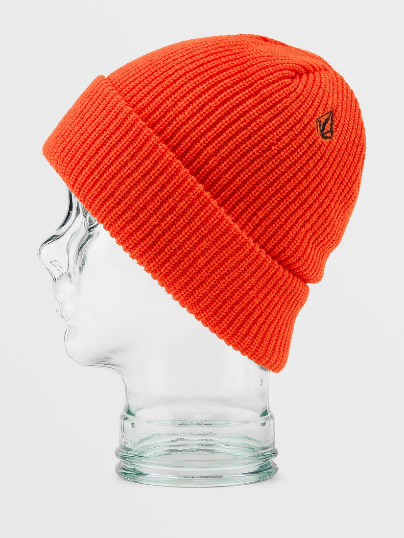 Youth Lined Beanie - ORANGE SHOCK - (KIDS) (L5852401_OSH) [B]