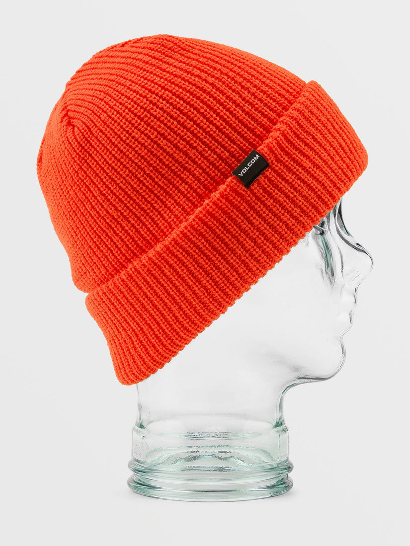 Youth Lined Beanie - ORANGE SHOCK - (KIDS) (L5852401_OSH) [F]