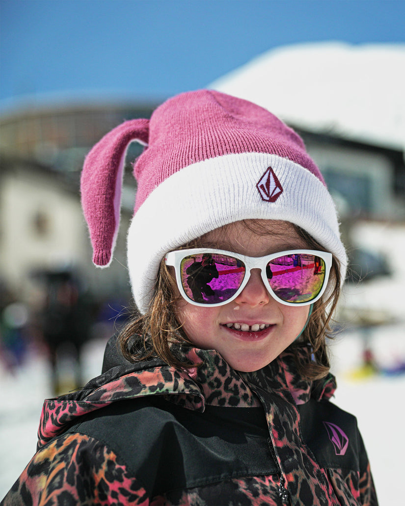 Snow Creature Beanie - Blurred Violet - (KIDS)