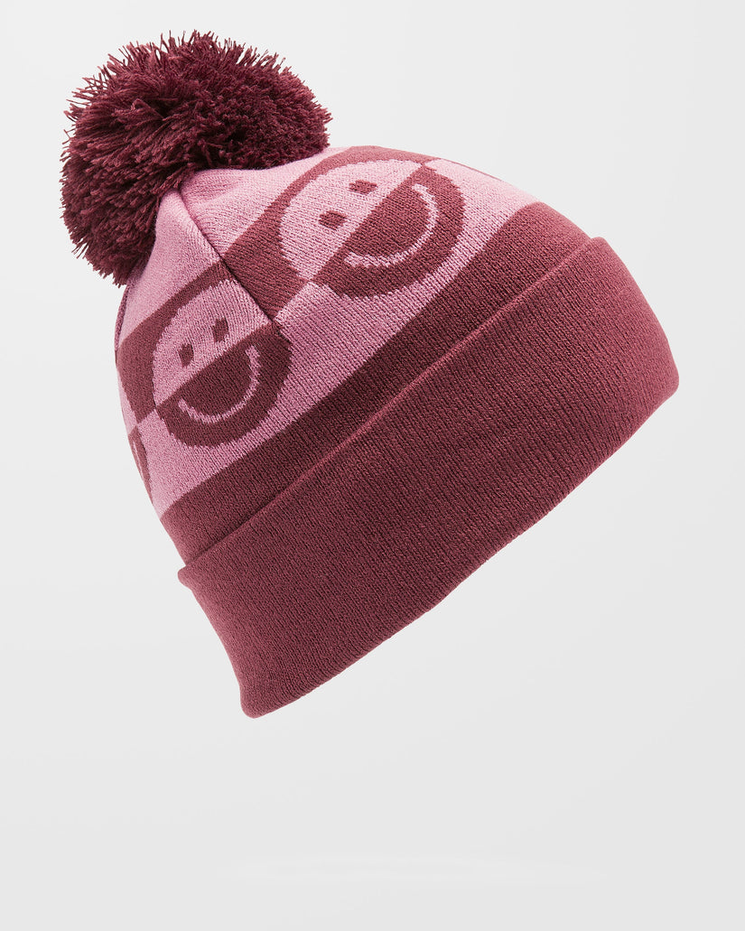 Camoblast Bobble Beanie - Burgundy - (KIDS)