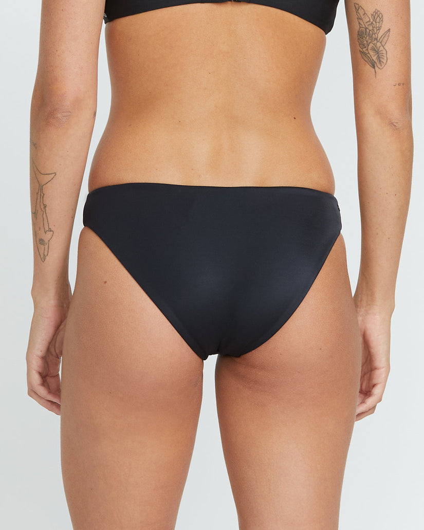 Simply Seamless Full Bikini Bottom - Black