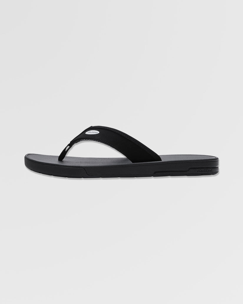 Jack Robinson Sandals - BLACK WHITE