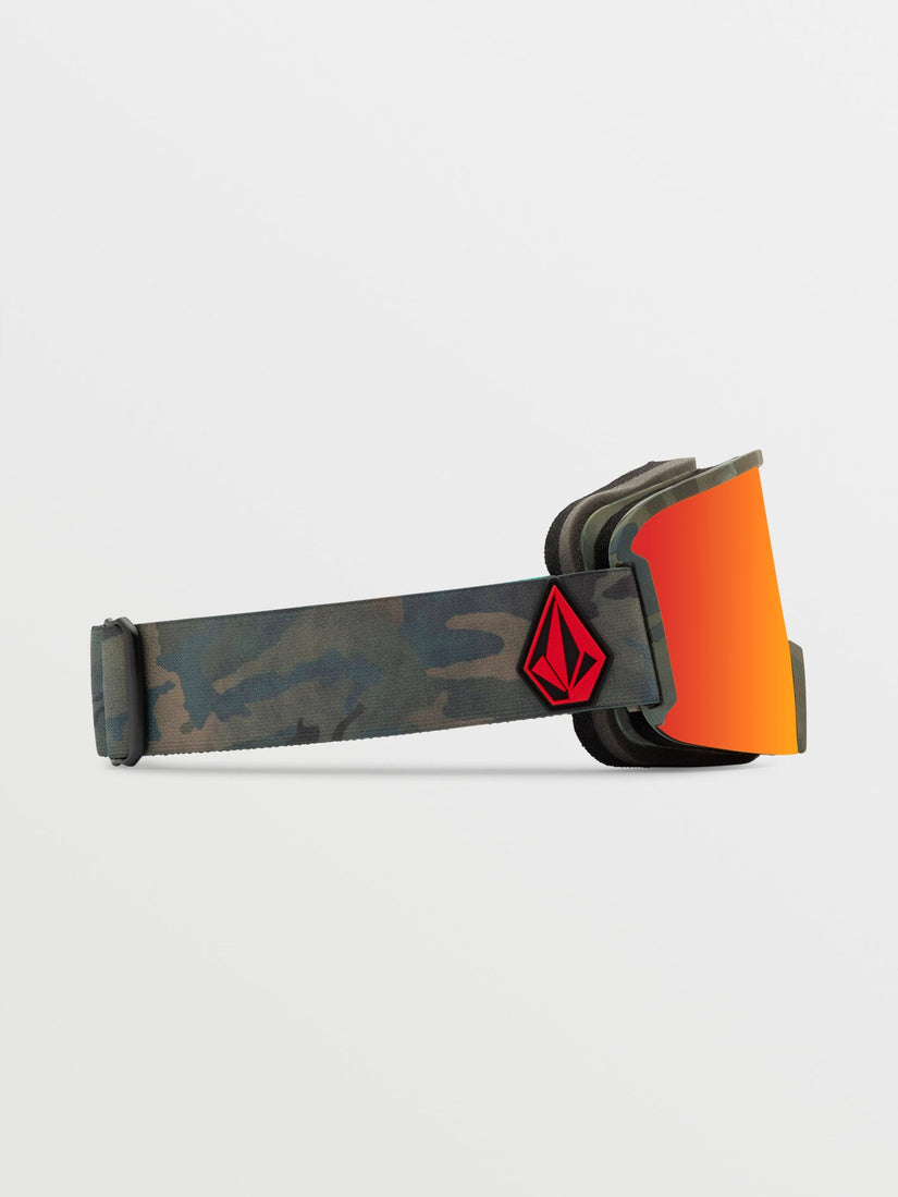 Garden Cloudwash Camo Goggle (+ Bonus Lens - Yellow) - RED CHROME (VG0123506_RDCH) [1]