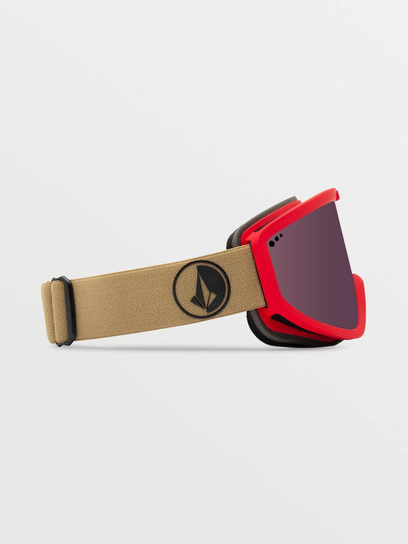 Footprints Orange Shock/Sand Goggle (+ Bonus Lens - Yellow) - LIGHT BRONZE (VG0623513_LTBR) [1]