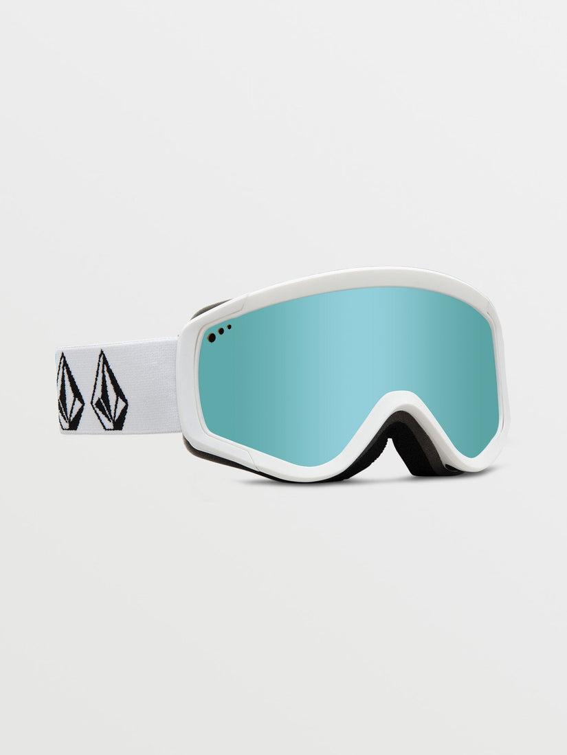 Attunga Youth Matte White Stone (+ Bonus Lens - Dark Grey) - ICE CHROME (VG0923503_ICCH) [F]