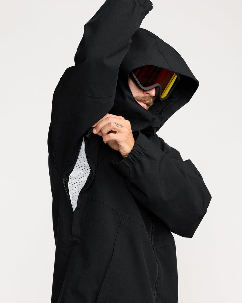 Brighton Full Zip Jacket - Black