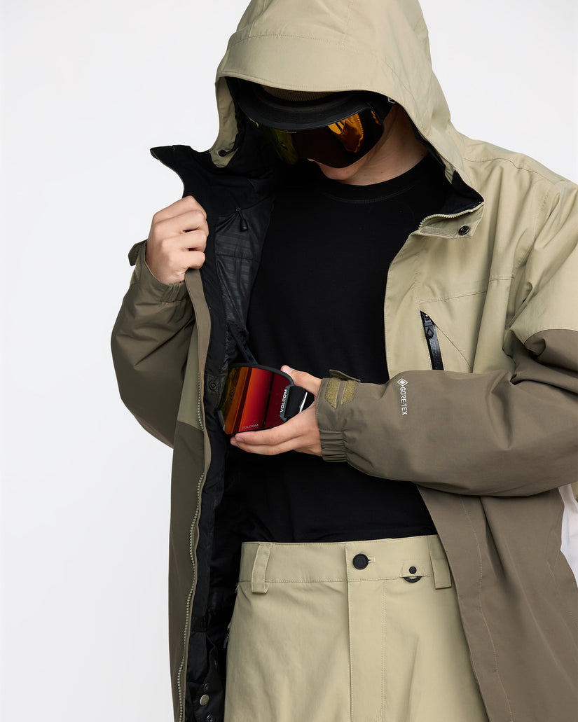 L Gore-Tex Jacket - Moss Green