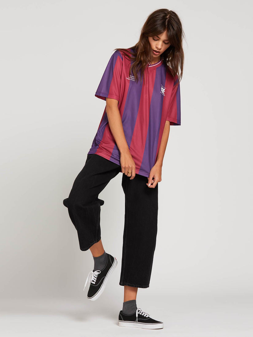 A.P.#2 Soccer T-shirt - Ruby Red (UNISEX) (A0131950_RUR) [ 15]
