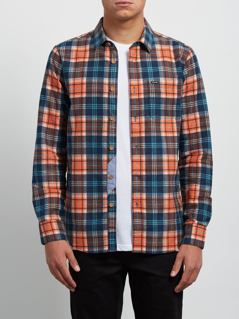 Hayden Long Sleeve Shirt - Scream Red