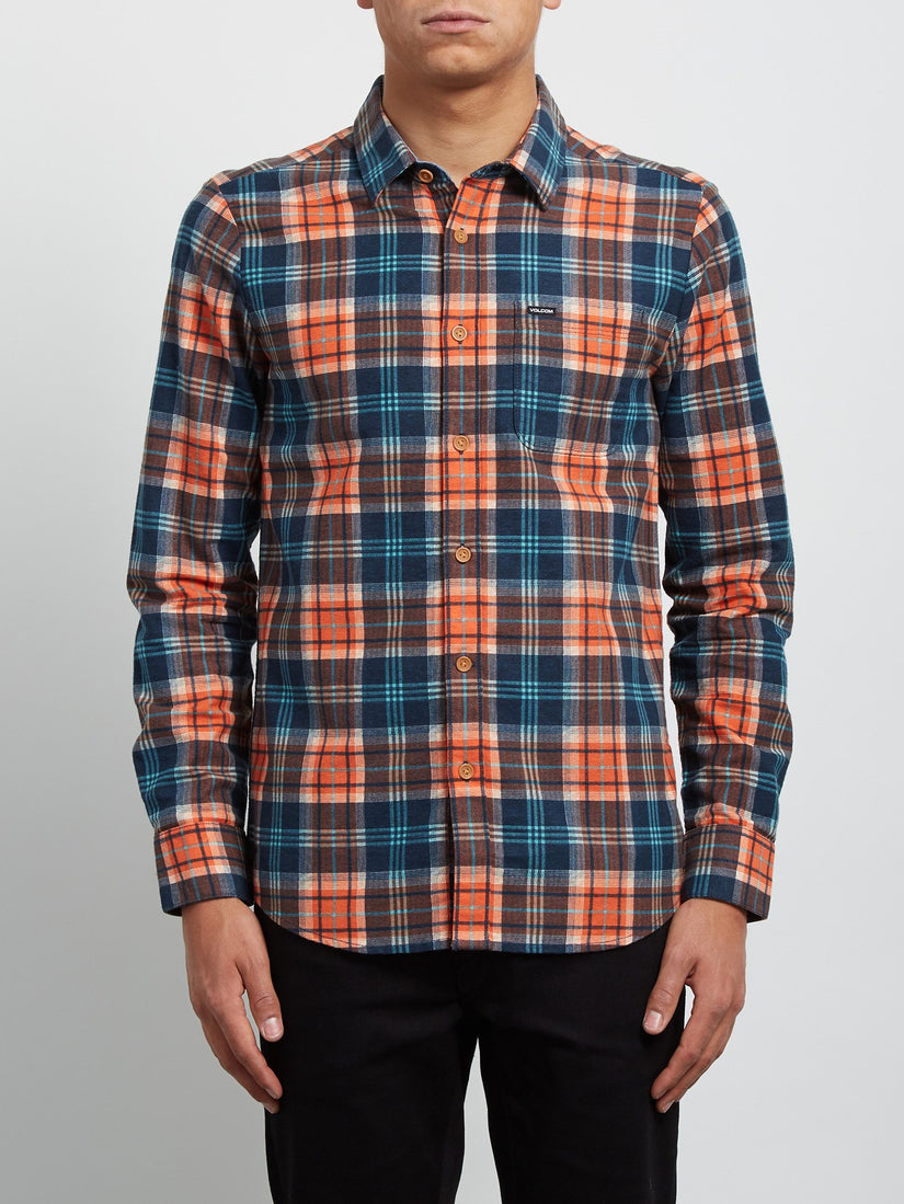 Hayden Long Sleeve Shirt - Scream Red