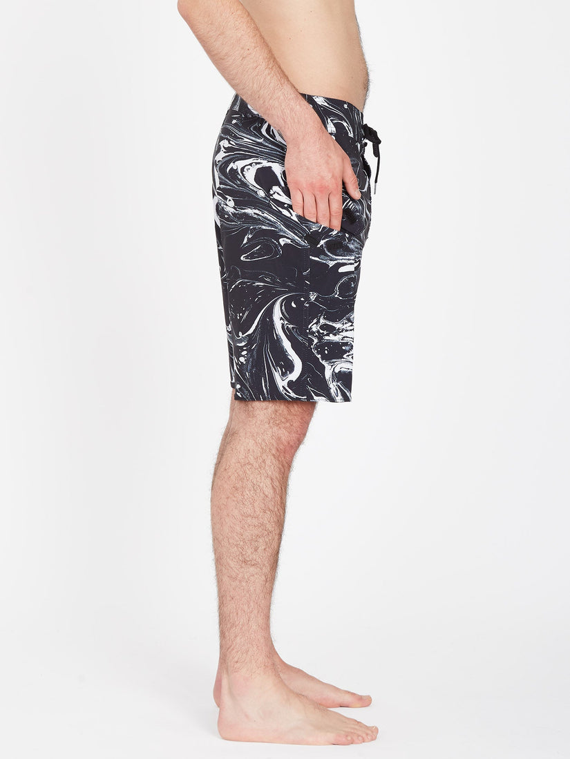 Marble Mod 19" Boardshort - BLACK (A0812312_BLK) [5]