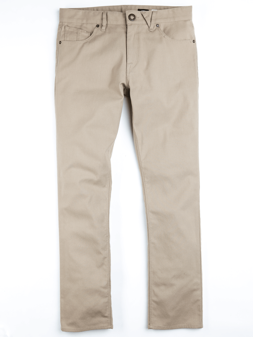 Burger X Volcom 5 Pocket Jeans - Khaki